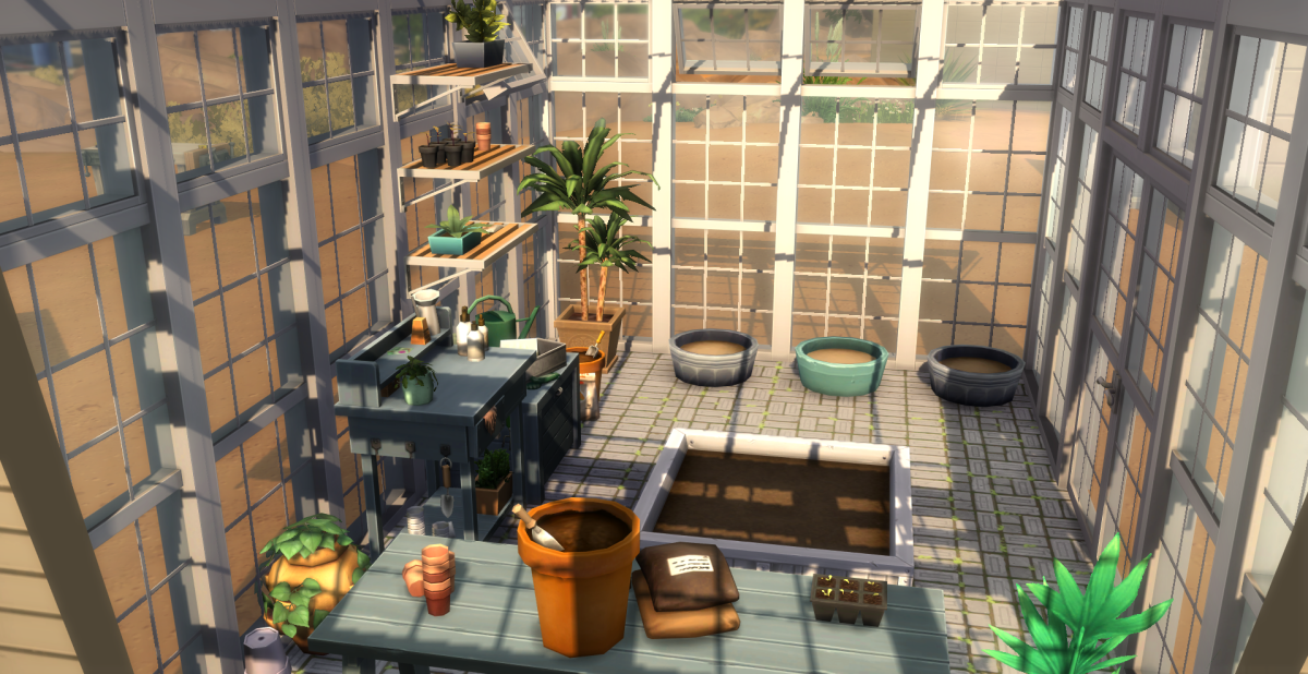 sims 4 greenhouse