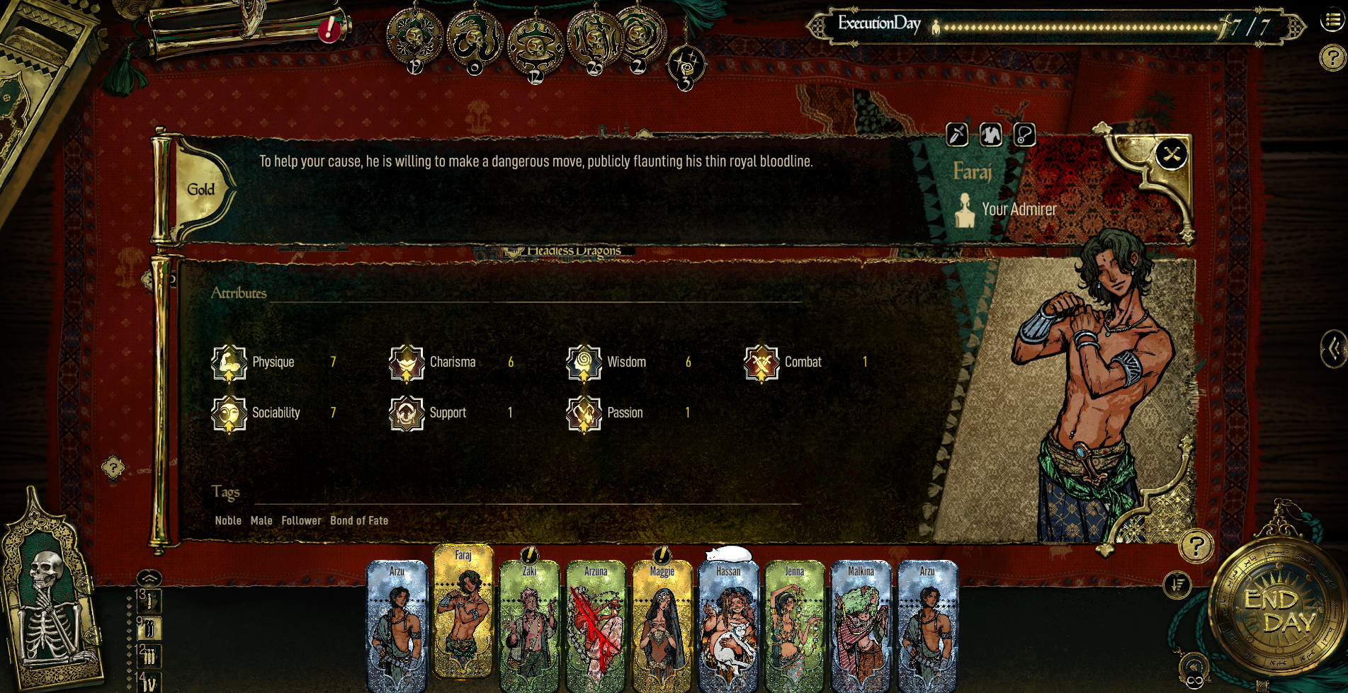sultan's game faraj
