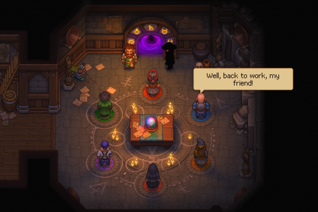herbert saying back to work my friend in graveyard keeper 2
